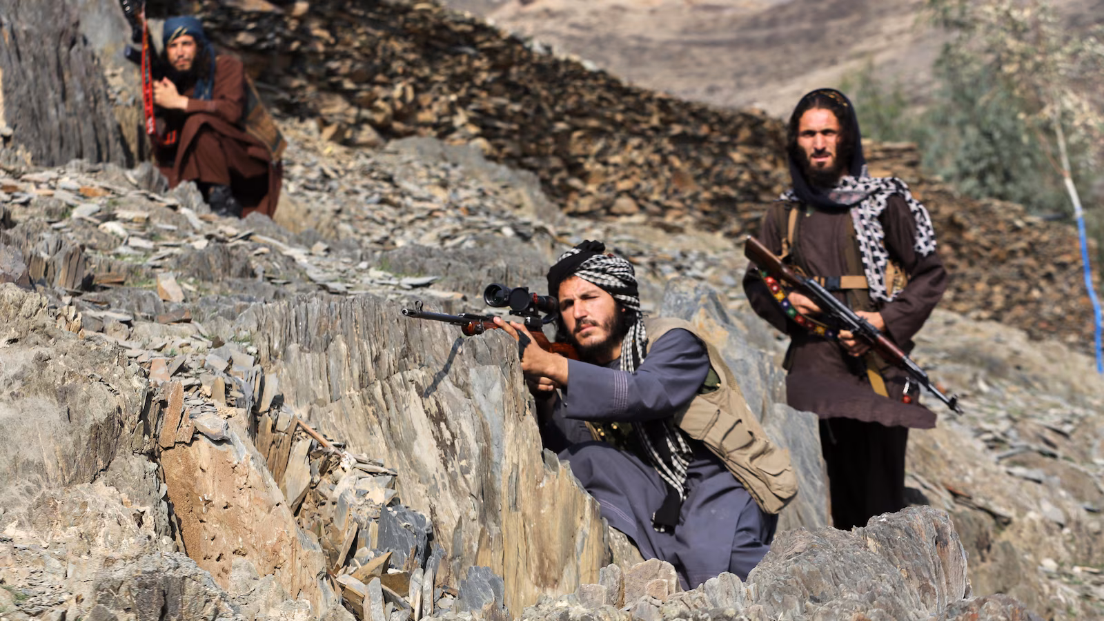 Pakistan and Afghanistan claim dozens of soldiers from the other side have been killed in relentless fighting.