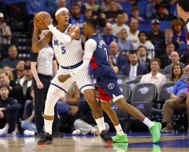 Paolo Banchero leads the Magic to victory over the Wizards.