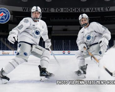 Penn State men’s hockey wears special uniforms for white games – SportsLogos.Net News