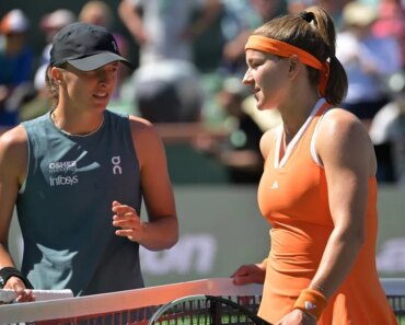 Queen of the Desert Iga Swiatek moves into her quarters in Indian Wells.