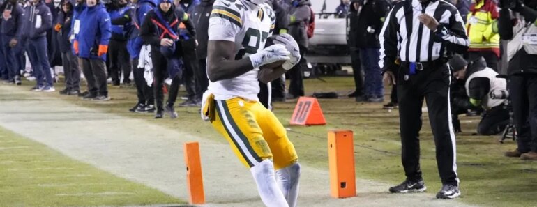 Report: Patriots sign WR Romeo Doubs to $70 million contract.