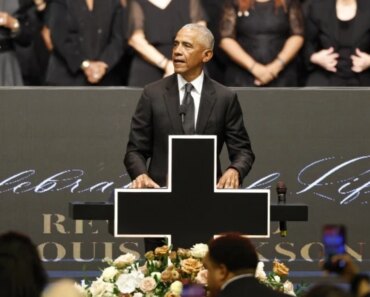Rev. Obama speaks at Jesse Jackson’s funeral service