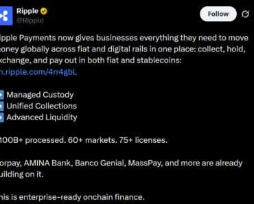 Ripple Expands Stablecoin Institutional Payments Platform