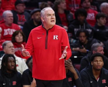 Rutgers is keeping an eye on the seeding ahead of its clash with Penn State.