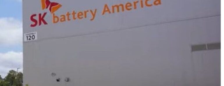 SK On to lay off 1,000 workers at US battery plant