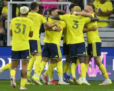 Sam Surridge gets his second brace to help Nashville get past Minnesota. Sam Surridge gets his second brace to help Nashville get past Minnesota.