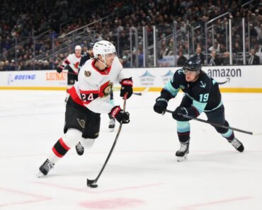 Shane Pinto, Senators’ offense showing off in a win over the Kraken.