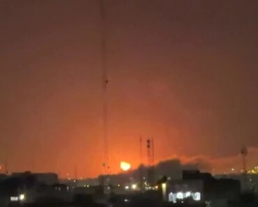 Skies over Tehran ‘turning orange’ amid US strikes
