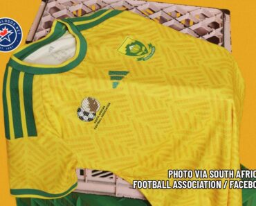 South Africa unveils new national team kit ahead of World Cup WAFCON – SportsLogos.Net News