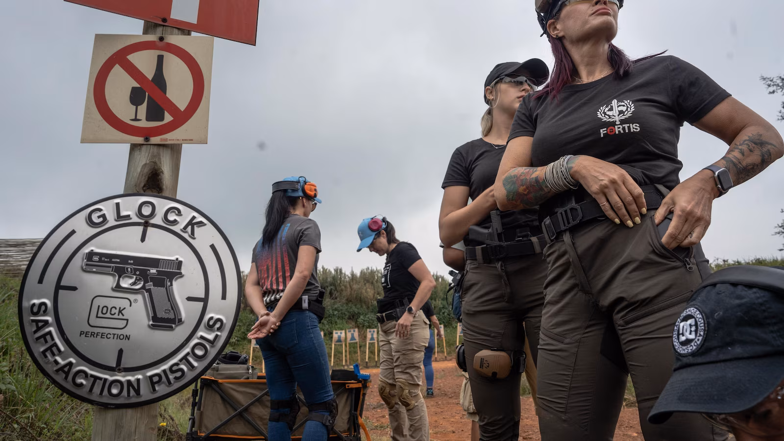 South African women take up guns and martial arts for protection against gender-based violence