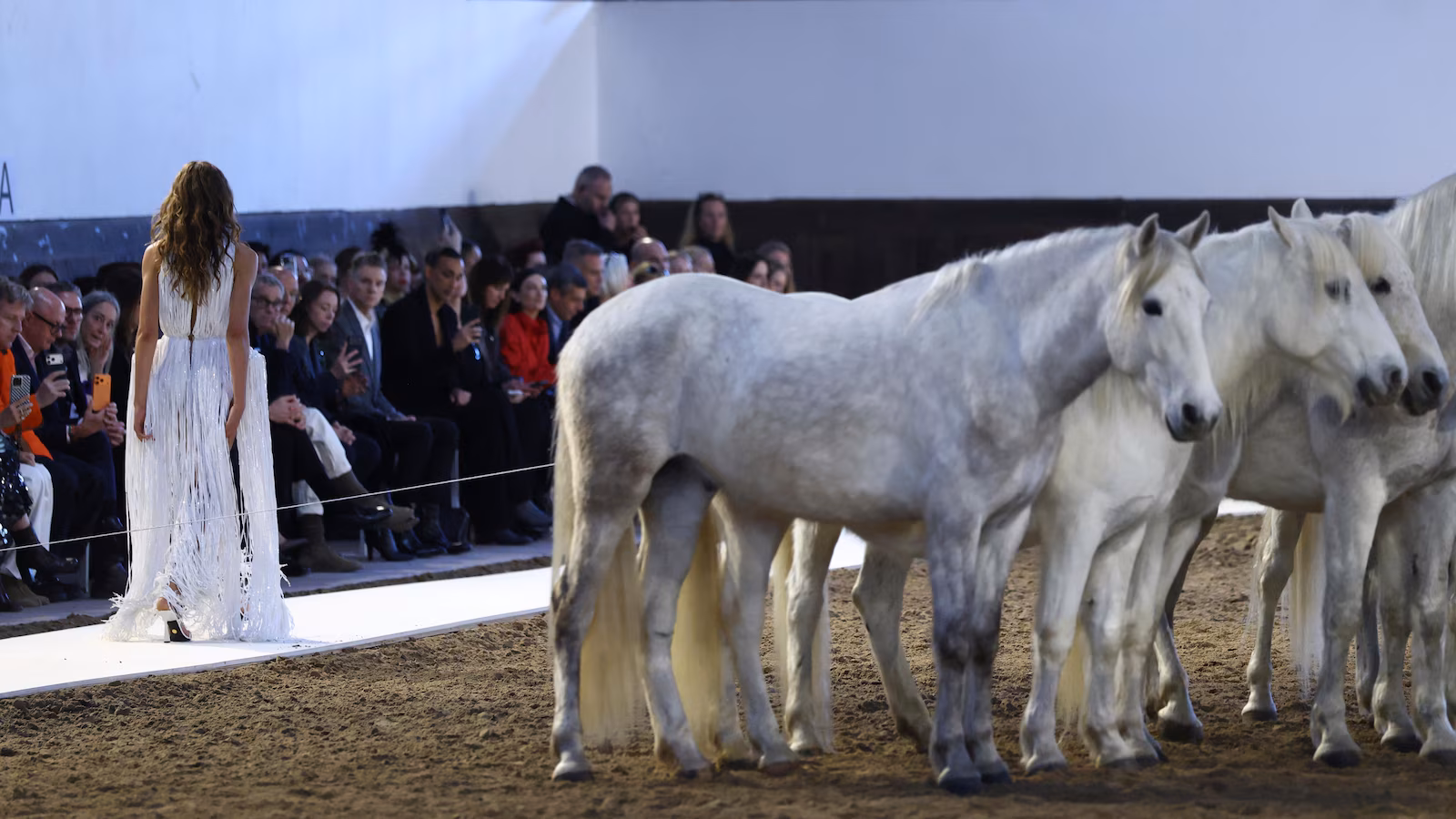 Stella McCartney Lets the Horses Steal the Show – And Gives Her Attention in Paris Without Saying a Word