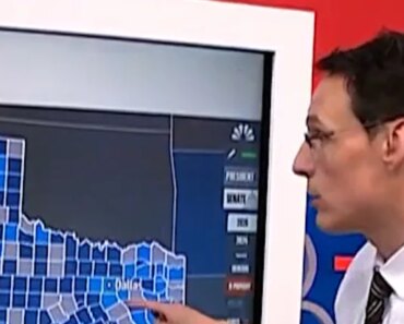 Steve Kornacki reacts to the incoming vote numbers in Texas
