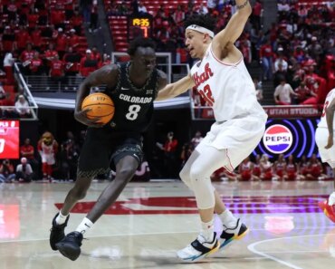 Strong first half, Colorado wins over Utah