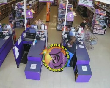 Surveillance footage captures Michigan synagogue suspect buying fireworks days before attack