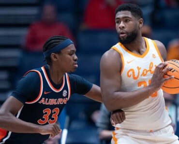 Tennessee used a 20-0 run to push Auburn into the NCAA Tournament.