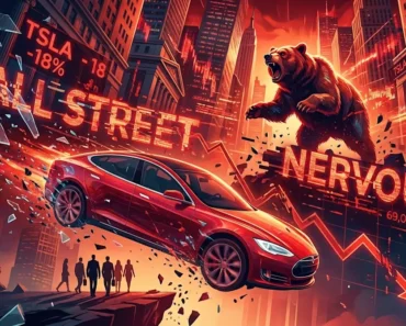 Tesla Falls 18% – Here’s Why Wall Street Is Getting Nervous