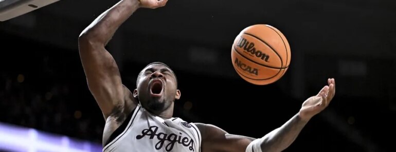 Texas A&M’s Rashaun Agee had three OT efforts to put LSU down.