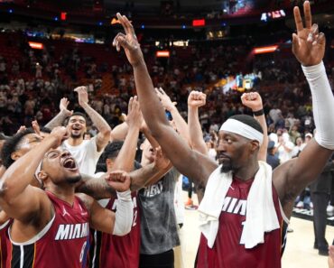 The Heat’s Bam Adebayo passed Kobe Bryant for second all-time with 83 points.