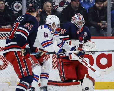 The Jets’ playoff hopes are with a loss to the Rangers.