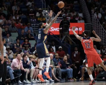 The Pelicans took down the miserable Wizards to match their season win total from 2025. The Pelicans took down the miserable Wizards to match their season win total from 2025.