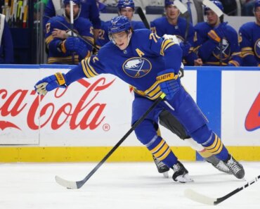 The Sabers, buyers at the deadline, continue their playoff push against the Predators.