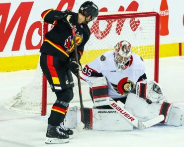 The Senators’ win over the Flames was sparked by a three-goal third period.