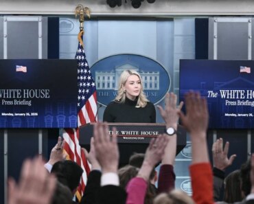 The White House holds a press conference