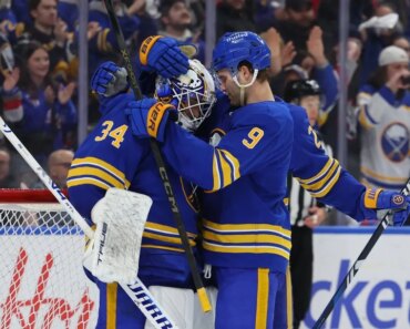 The surging Sabers have a chance to move up in the division versus the Penguins.