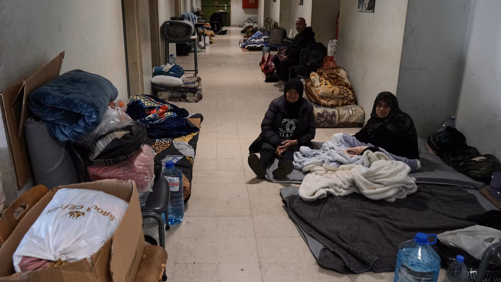 The war has already displaced nearly a million Lebanese, and aid groups warn of a humanitarian crisis The war has already displaced nearly a million Lebanese, and aid groups warn of a humanitarian crisis