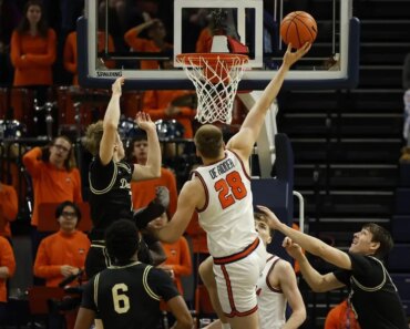 Thijs De Ridder leads No. 13 Virginia to a win over Wake Forest. Thijs De Ridder leads No. 13 Virginia to a win over Wake Forest.