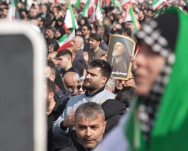 Thousands of Iranians turn out for funeral of security chief Larijani and crew of sunken navy ship | world news