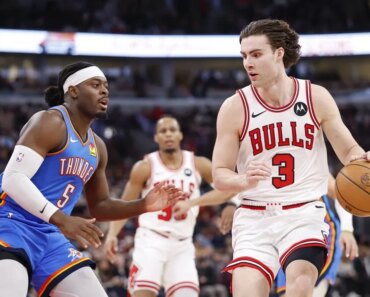 Thunder, minus Shai Gilgeous and Alexander, easily pass Bulls