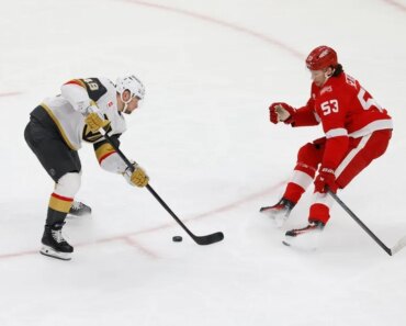 Tomas Hertl’s OT tally brought the Knights back against the Red Wings.