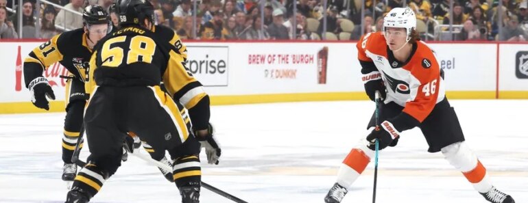 Trevor Zegras lifts the Flyers past the Penguins in a shootout.