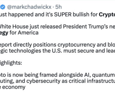 US National Cyber ​​Strategy Pledges to Support Crypto and Blockchain