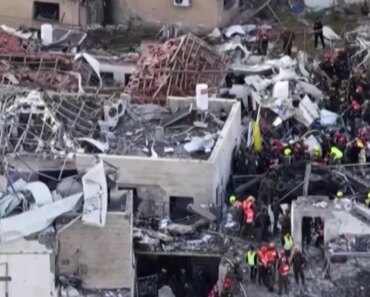 Victims of rocket attacks outside Jerusalem take shelter in bomb shelters