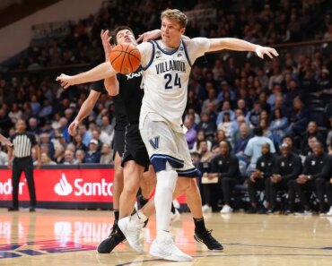 Villanova, back at the top of the Big East, takes on Georgetown.