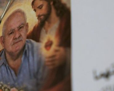 ‘We believe in saints, not weapons’: Worshipers forced to take shelter under church by strikes | world news