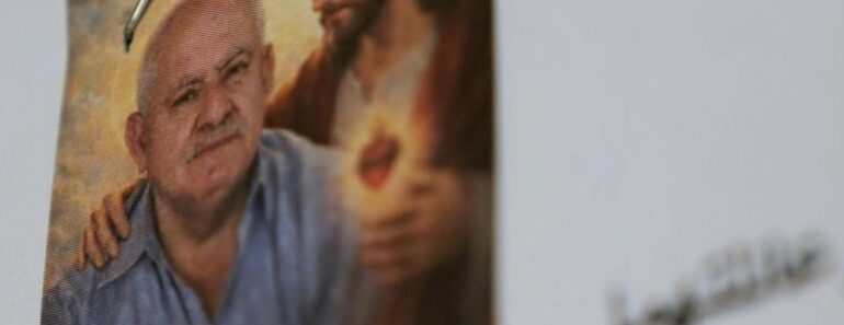 ‘We believe in saints, not weapons’: Worshipers forced to take shelter under church by strikes | world news