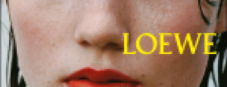 Which artist created the dog and whale for Loewe’s Fall/Winter 2026 show?