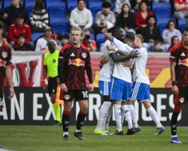 Wiki Carmona scored twice for his old club as Montreal blanked the Red Bulls.