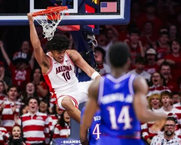 With an overwhelming performance, they beat No. 14 Kansas and ranked No. 2 Arizona.