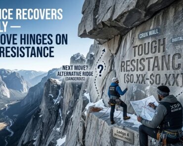 XRP price recovers a bit – Next move depends on strong resistance