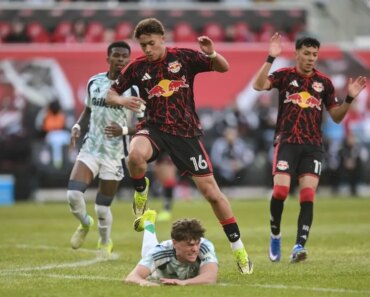 Youth is available again as the Red Bulls go through the Revolution. Youth is available again as the Red Bulls go through the Revolution.