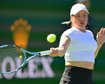 Yulia Putintseva sends Paula Badosa packing in round 1 in Indian Wells.